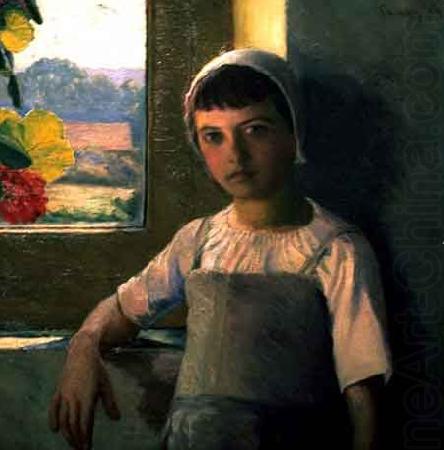 Lilla Cabot Perry La Petite AngEle, china oil painting image